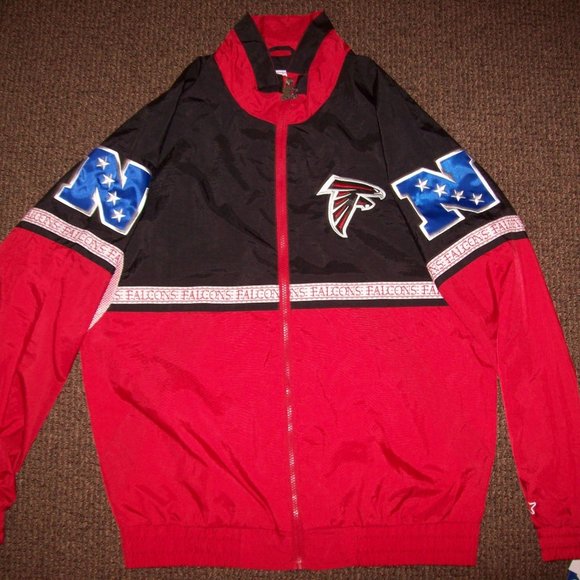 ATLANTA FALCONS Starter Safari High Detail Nylon Jacket - Picture 1 of 13